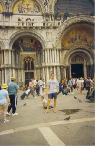 Michael Smith, Saint Marcs square, Venice Italy,1999
